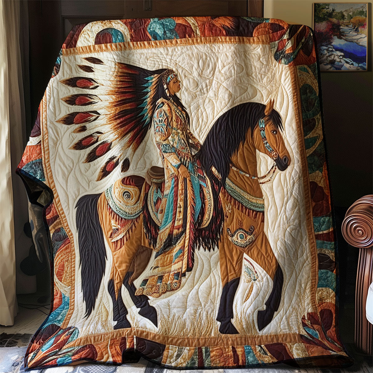 Native American WJ0201017CL Quilt