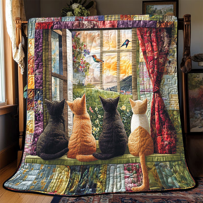 Cat Window WX0502024CL Quilt