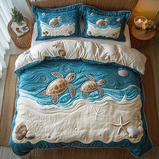 Turtle Sea WX1702056CL Duvet Cover Set