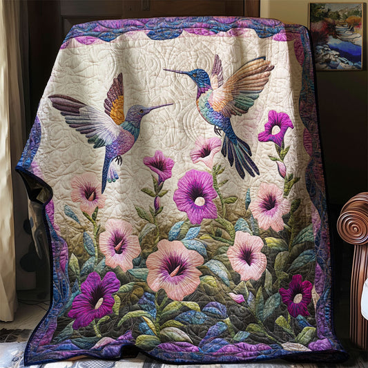 Blooming Hummingbird WJ0801002CL Quilt