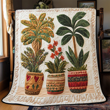 Boho Plant WJ2002004CL Quilt