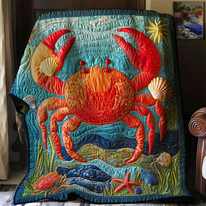 Crabby Coral Delight WJ2001008CL Quilt