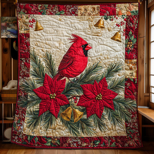 Charming Cardinal WX0301021CL Quilt