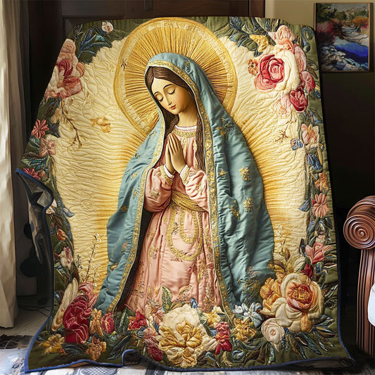 Blessed Mother WX1701017CL Quilt