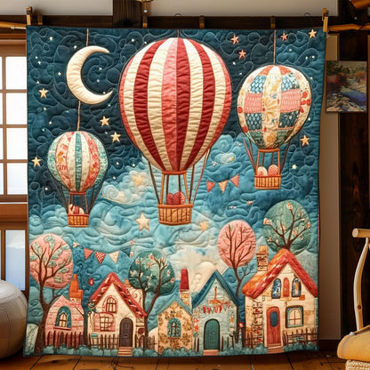 Ballooning Over Dream WJ0301001CL Quilt