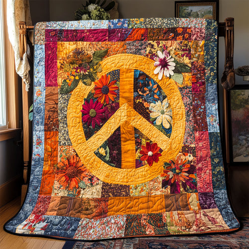 Peace Sign WX0801026CL Quilt