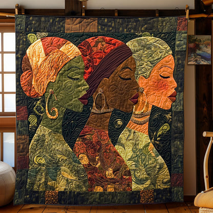 Beautiful Woman Abstract WJ0901004CL Quilt