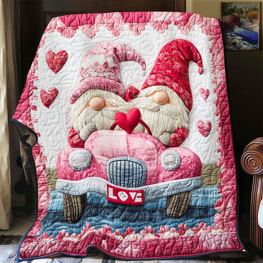 Couple Gnome Valentine WX0901015CL Quilt