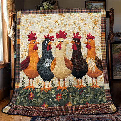 Funny Chicken WJ1303009CL Quilt