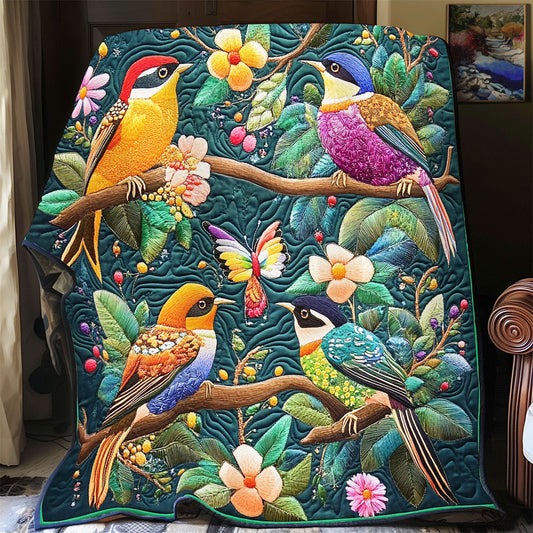 Vibrant Bird WX1801059CL Quilt