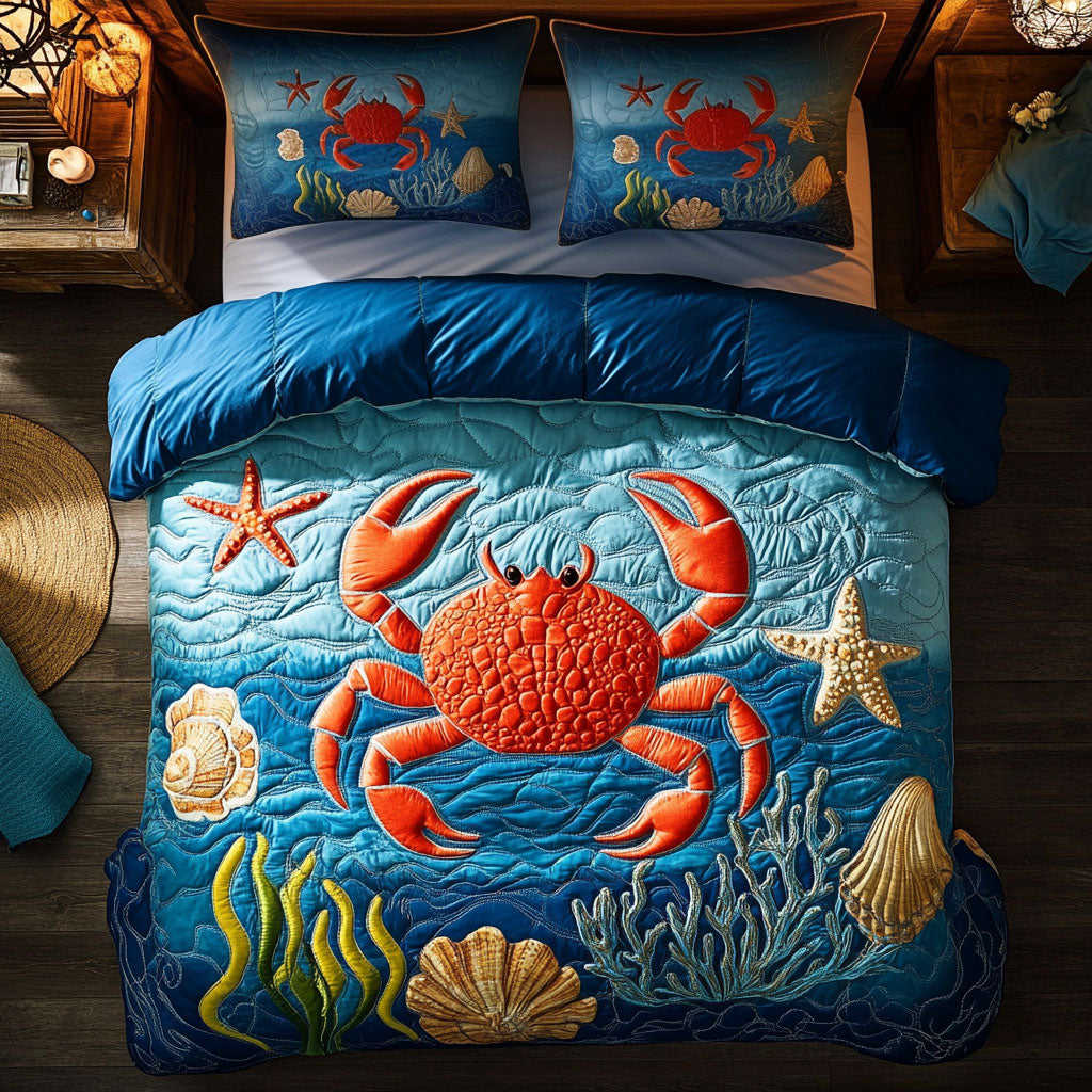 Crabby Coral Delight WJ2201026CL Duvet Cover Set