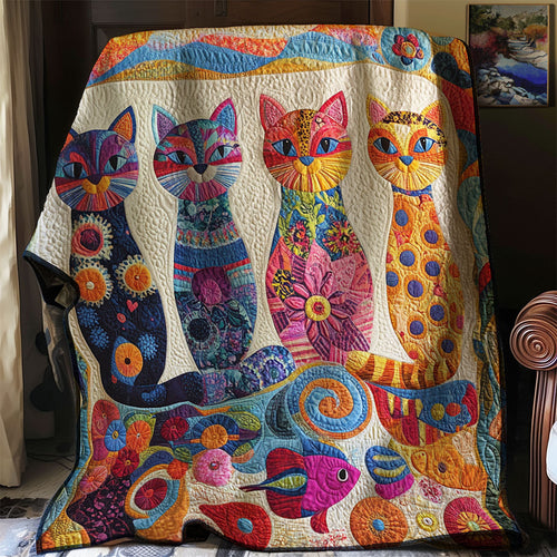 Meow Mosaic WJ0601007CL Quilt