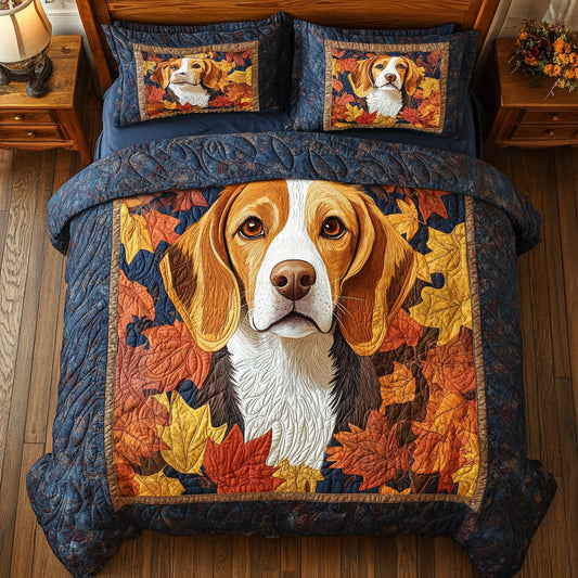 Beagle Autumn WX2001089CL Duvet Cover Set