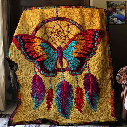 Native Dreamcatcher Butterfly WJ2101020CL Quilt