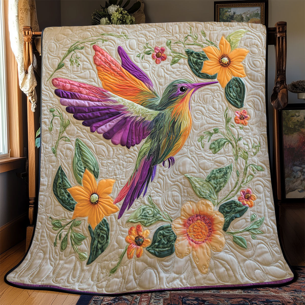 Hummingbird WJ2101014CL Quilt