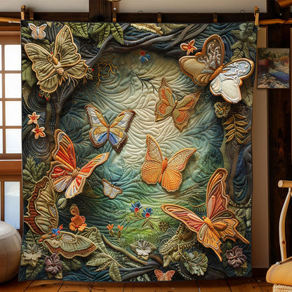 Enchanted Butterfly Forest WJ0602009CL Quilt