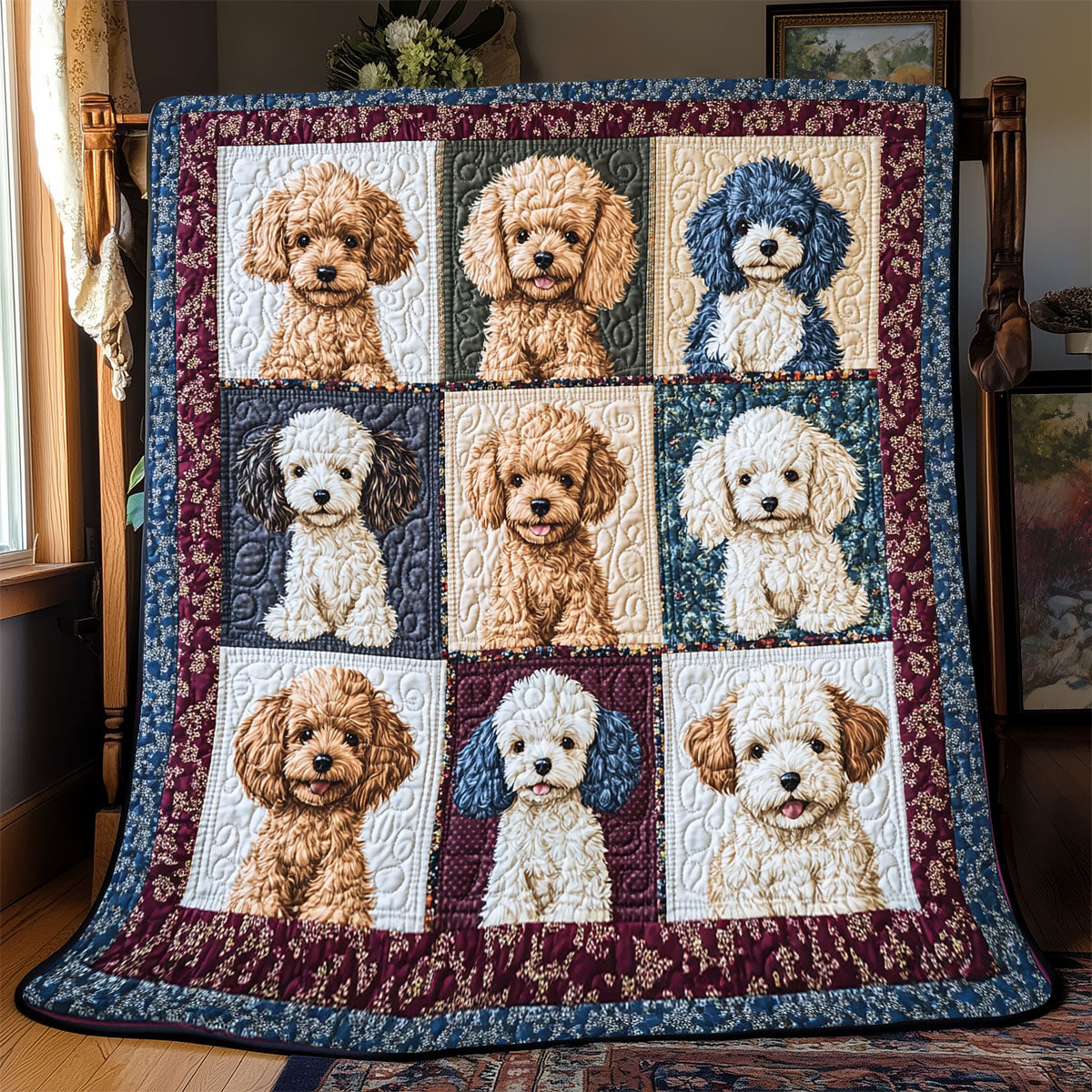 Cute Poddle WX2101014CL Quilt