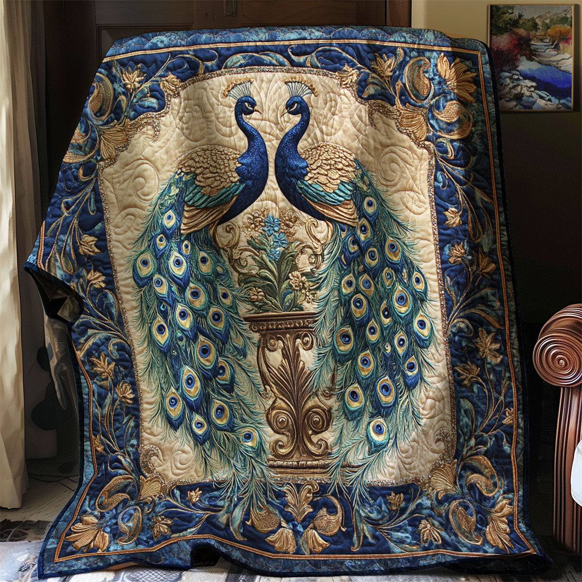 Royal Peacock WJ1802015CL Quilt