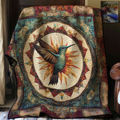 Mandala Hummingbird WJ1001016CL Quilt