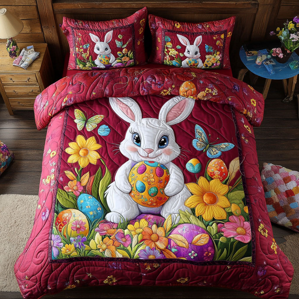 Easter Bunny Meadow WJ1401032CL Duvet Cover Set