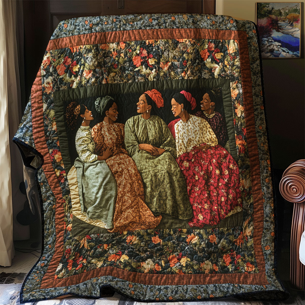 African Elegance WJ0901002CL Quilt