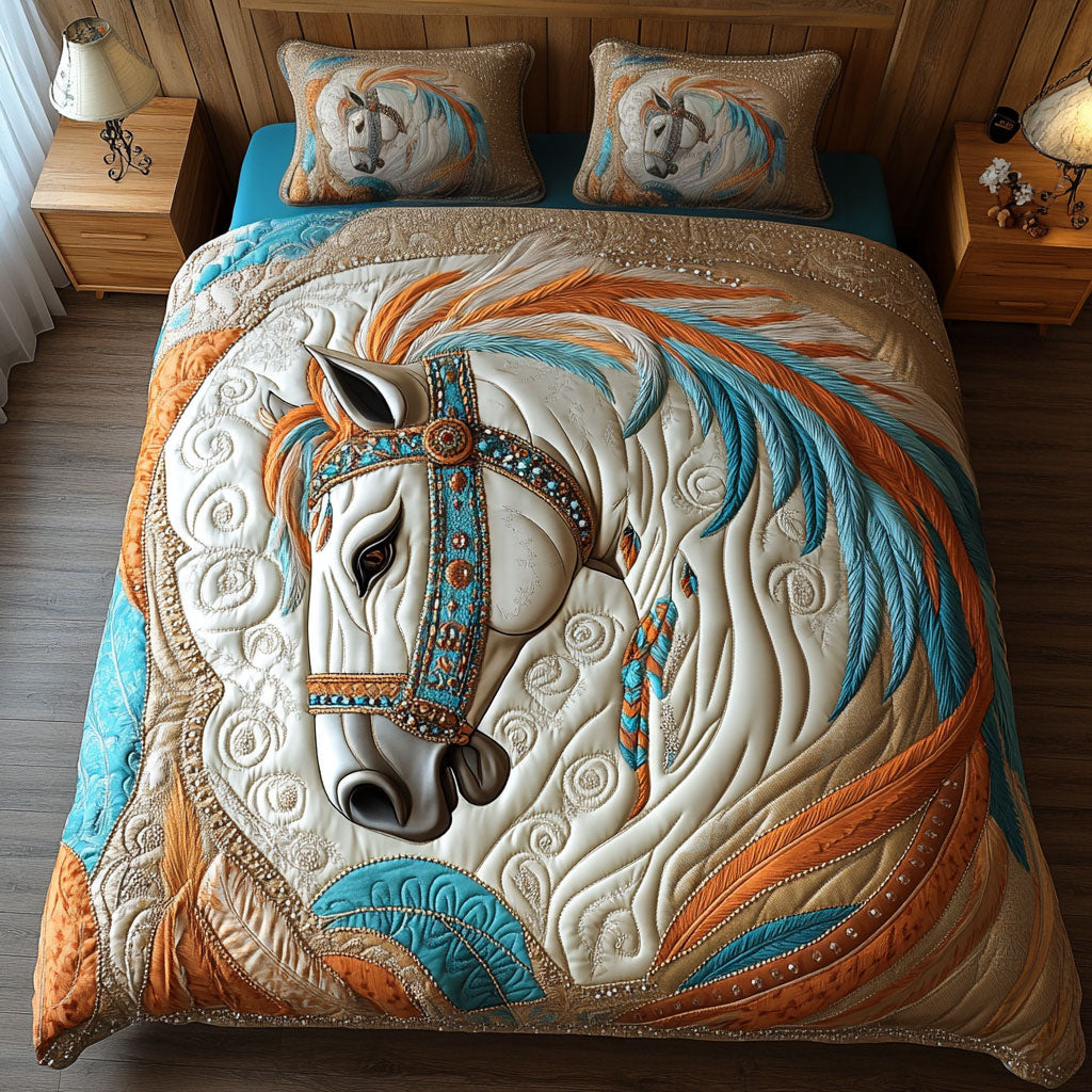 Majestic Horse WJ2301033CL Duvet Cover Set