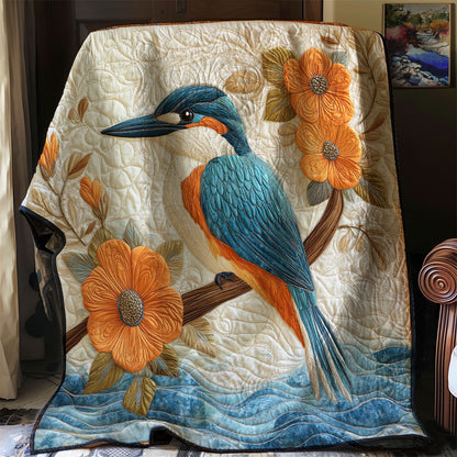 Kingfisher Bird WJ0602016CL Quilt