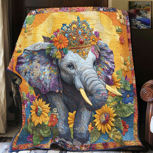 Pretty Elephant WX1401032CL Quilt