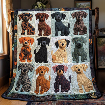 Dogs WX0801008CL Quilt