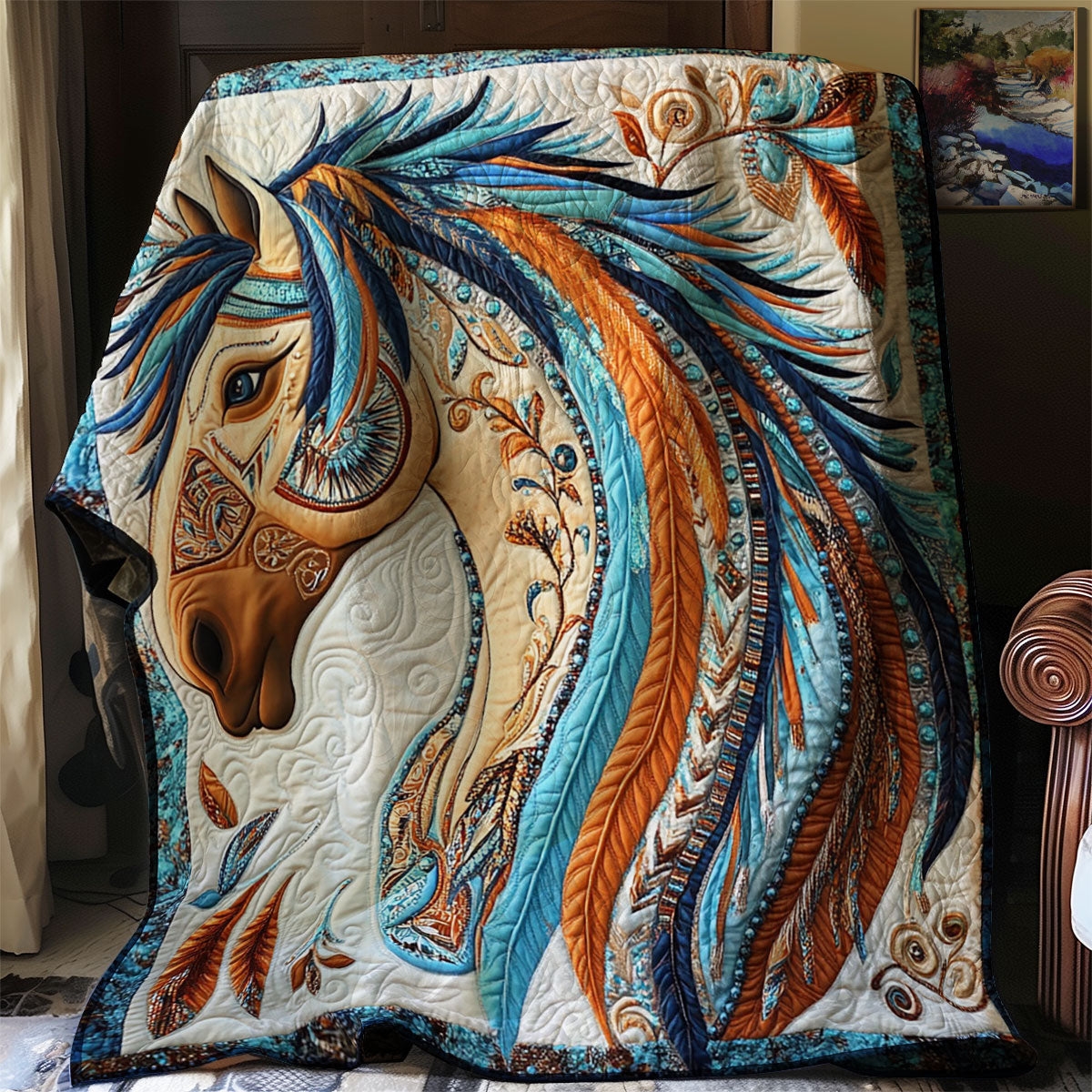 Majestic Horse WJ2201023CL Quilt