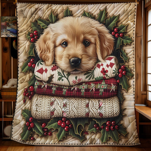 Golden Retriever WX0201023CL Quilt