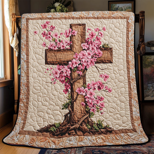 Cross Bloom WX0701016CL Quilt