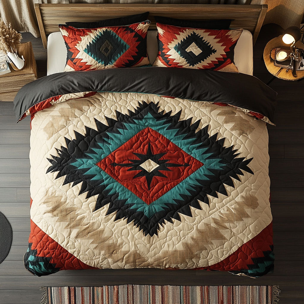 Native American Pattern WX2702044CL Duvet Cover Set