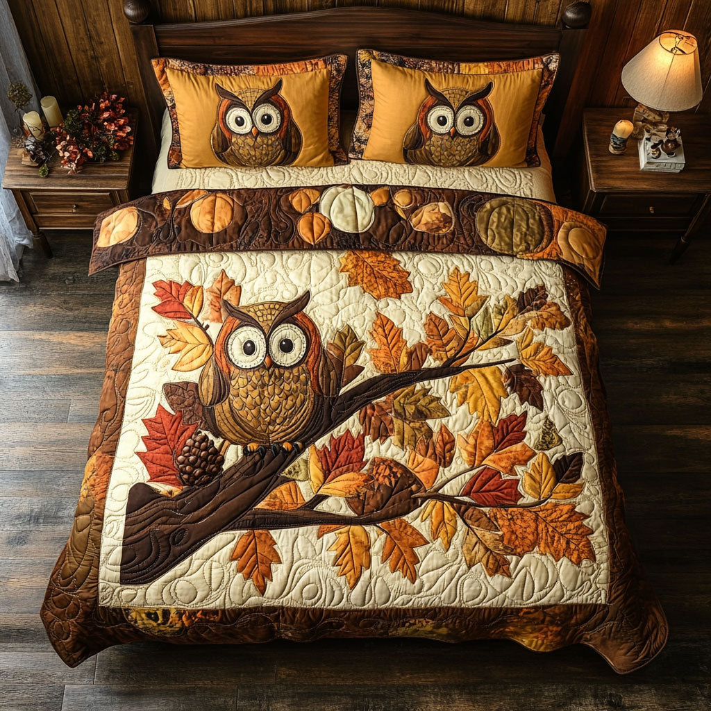 Brown Owl WX0301076CL Duvet Cover Set