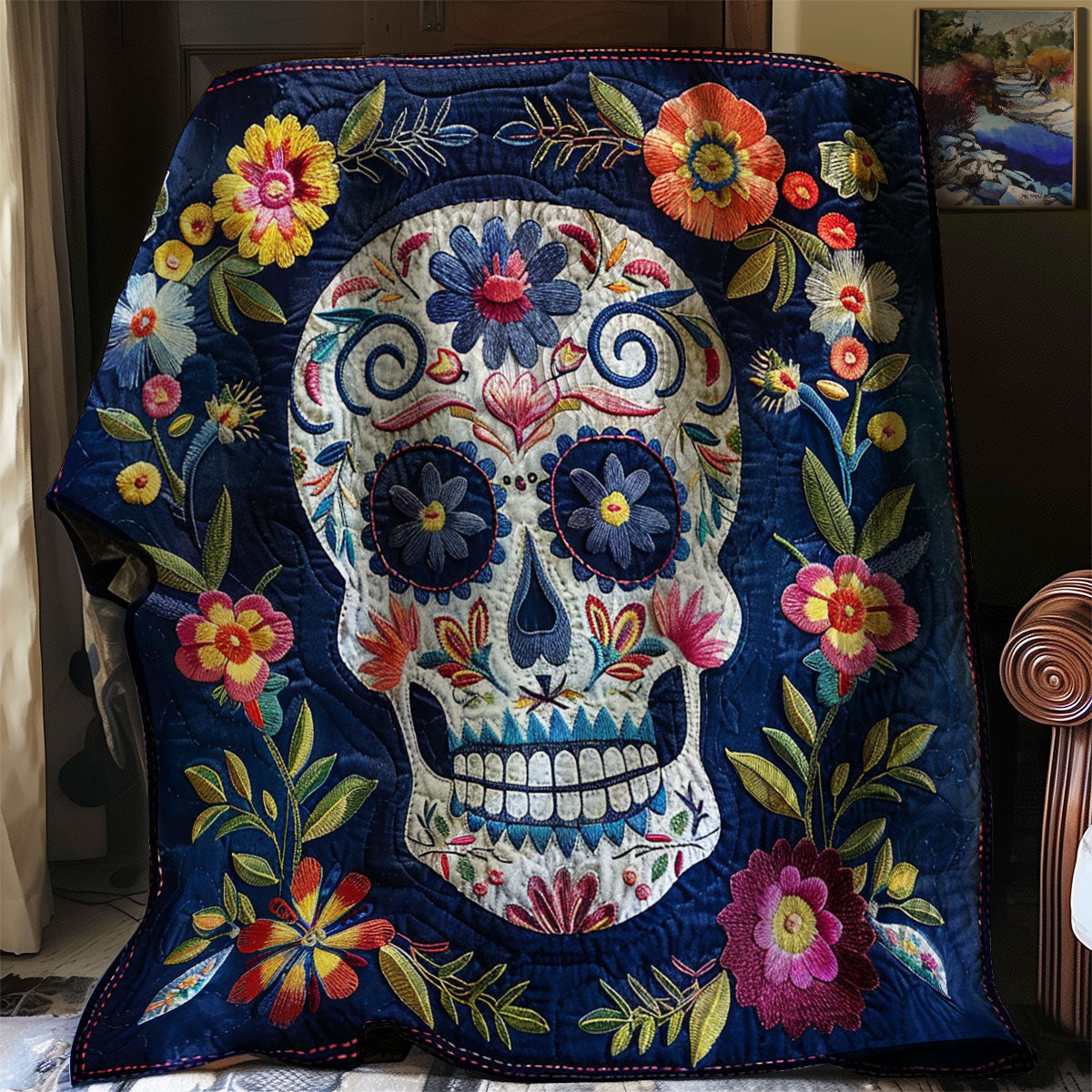 Sugar Skull WJ0601016CL Quilt