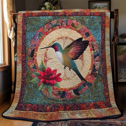 Mandala Hummingbird WJ0801012CL Quilt