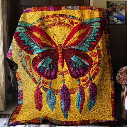 Native Dreamcatcher Butterfly WJ1801017CL Quilt