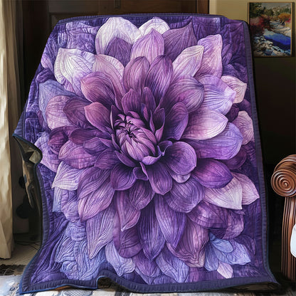 Purple Bloom  WX0601047CL Quilt