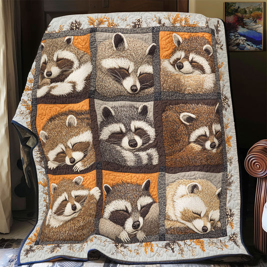 Sleeping Racoon WX1802049CL Quilt