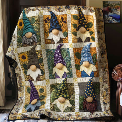 Sunflower Gnome WJ0301022CL Quilt