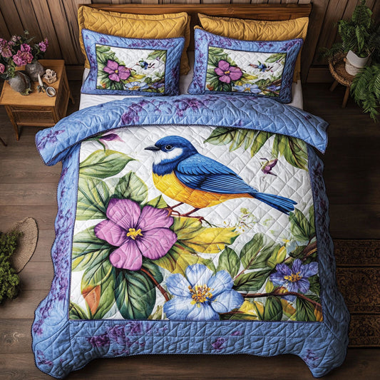 Flower Bird WX1801076CL Duvet Cover Set