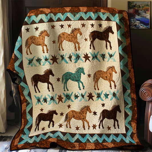 Native Horse WJ0302020CL Quilt