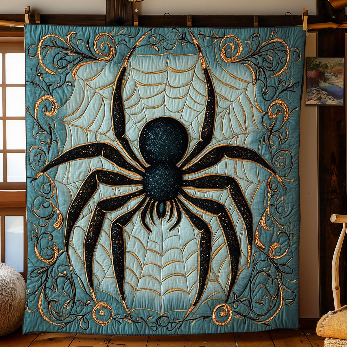 Mystic Spider Web WJ2001018CL Quilt