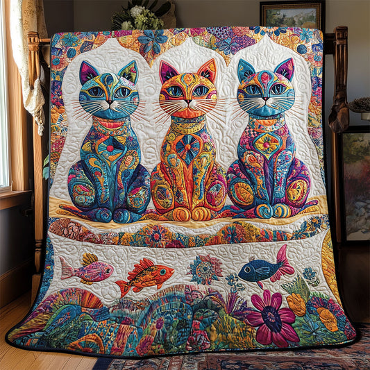 Meow Mosaic WJ0401009CL Quilt