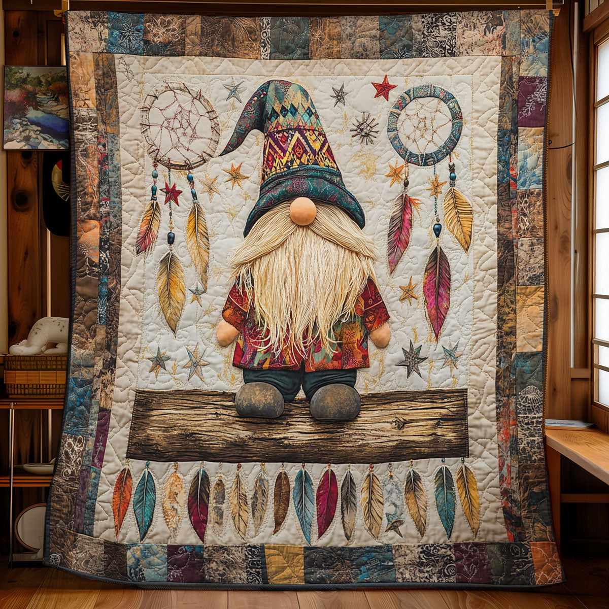 Charming Gnome WX0401007CL Quilt