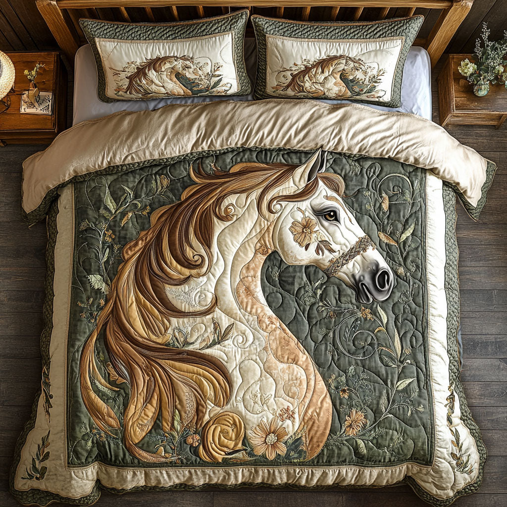 Majestic Horse WX0302104CL Duvet Cover Set