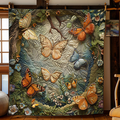 Enchanted Butterfly Forest WJ0602010CL Quilt