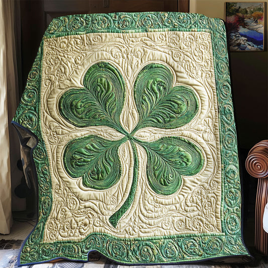 Irish Lucky Clover WX2702101CL Quilt