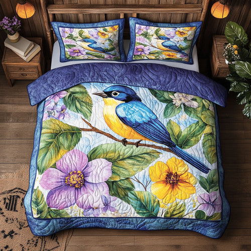 Flower Bird WX1801077CL Duvet Cover Set