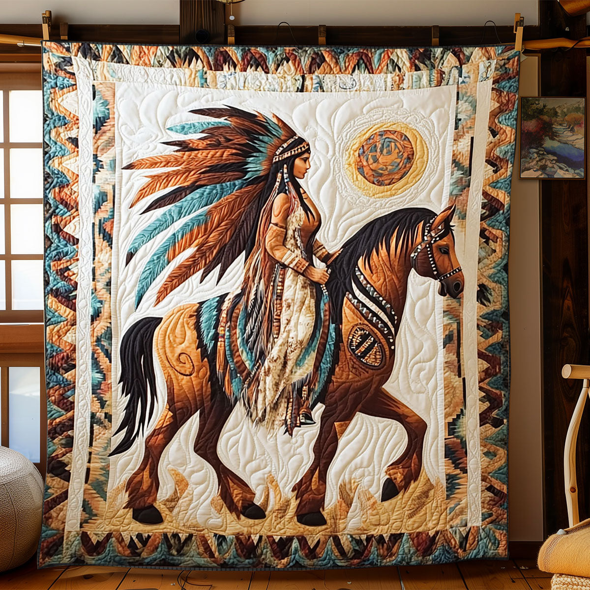 Native American WJ1701015CL Quilt